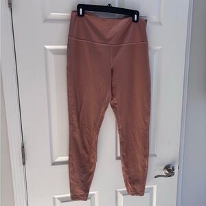 Lululemon Align High Rise Leggings, size 14.  Baked Clay